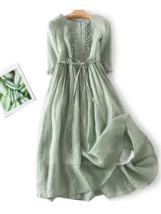 Milly | Elegant Linen Dress